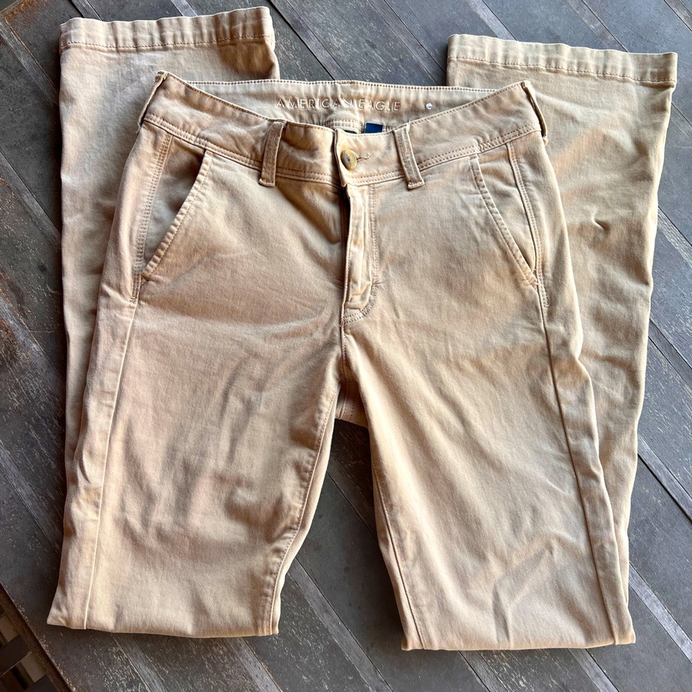 American Eagle flare pant. Size 6 long.